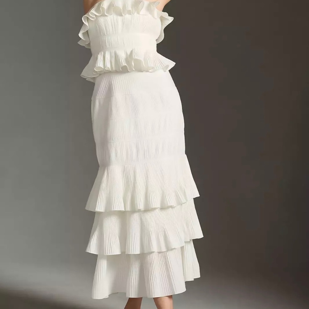 Tags still on! Gorgeous anthro dress!✨